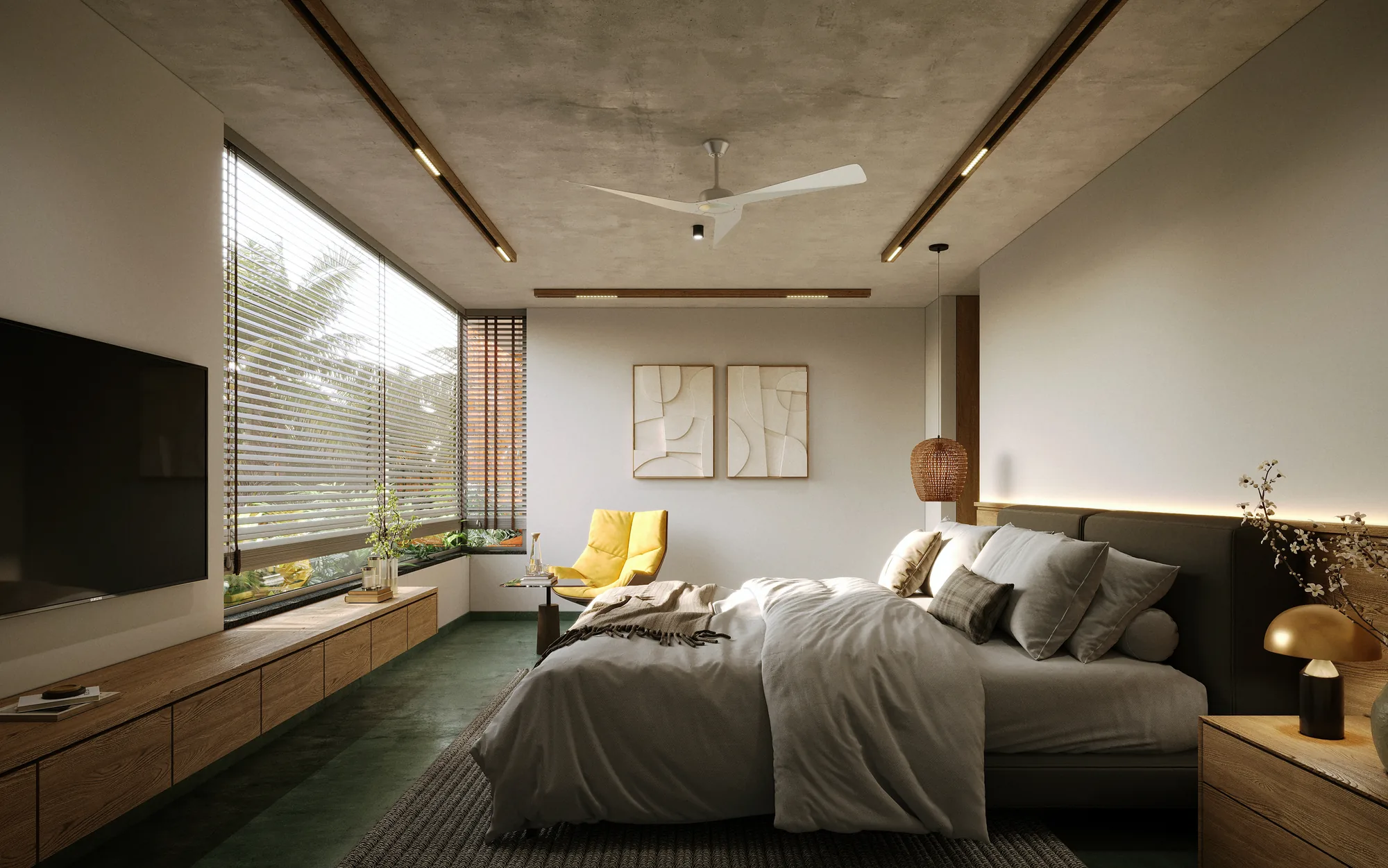 Woods at Banjara Hills – living landscape view